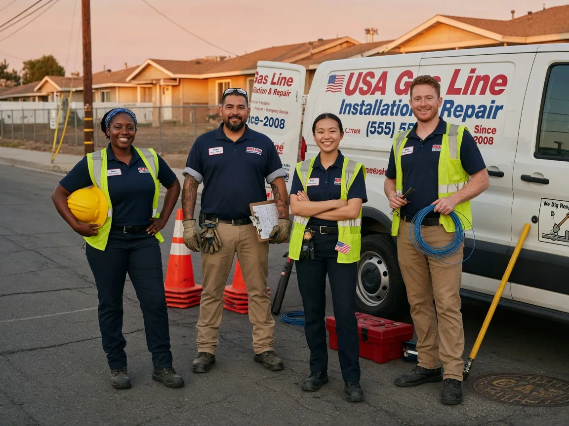 Gas Line Installation company in Nazareth, PA